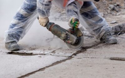 How do you cut concrete without a saw?